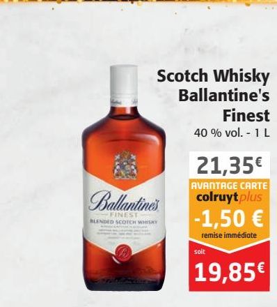 Scotch whisky Ballantine's
