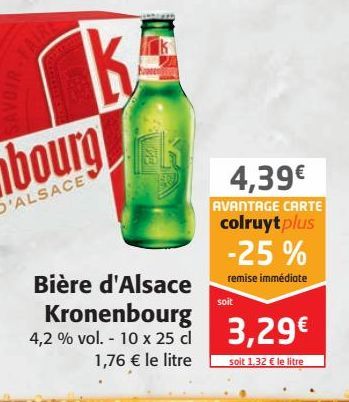 Bière d'Alsace Kronenbourg
