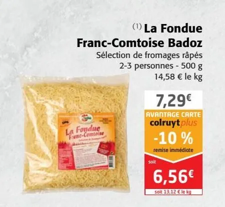 la fondue franc-comtoise badoz 