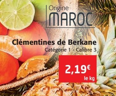 Clémentines de Berkane 