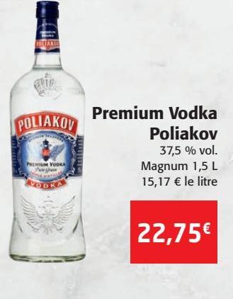 Premium Vodka Poliakov