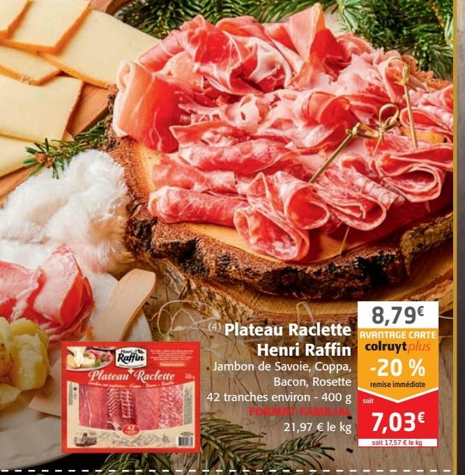 Plateau Raclette Henri Raffin 