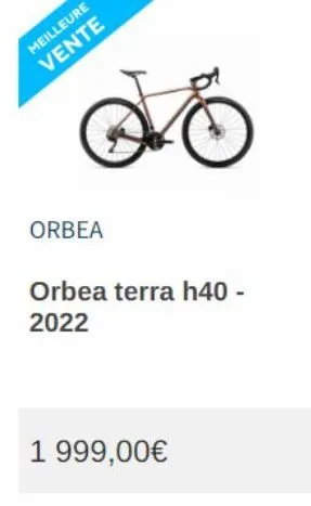 meilleure  vente  orbea  orbea terra h40 - 2022  1 999,00€ 