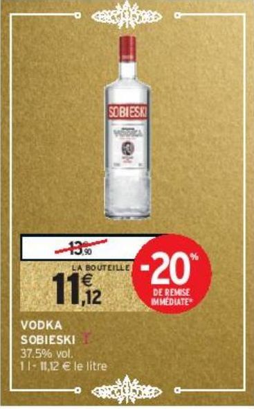 VODKA  SOBIESKI 