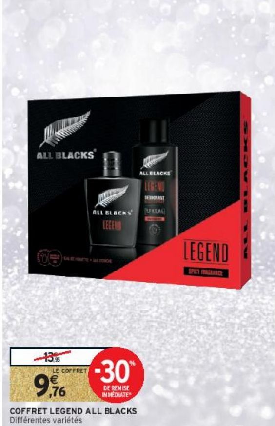 COFFRET LEGEND ALL BLACKS