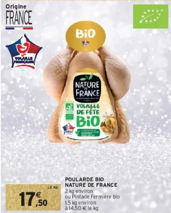 poularde bio nature de france