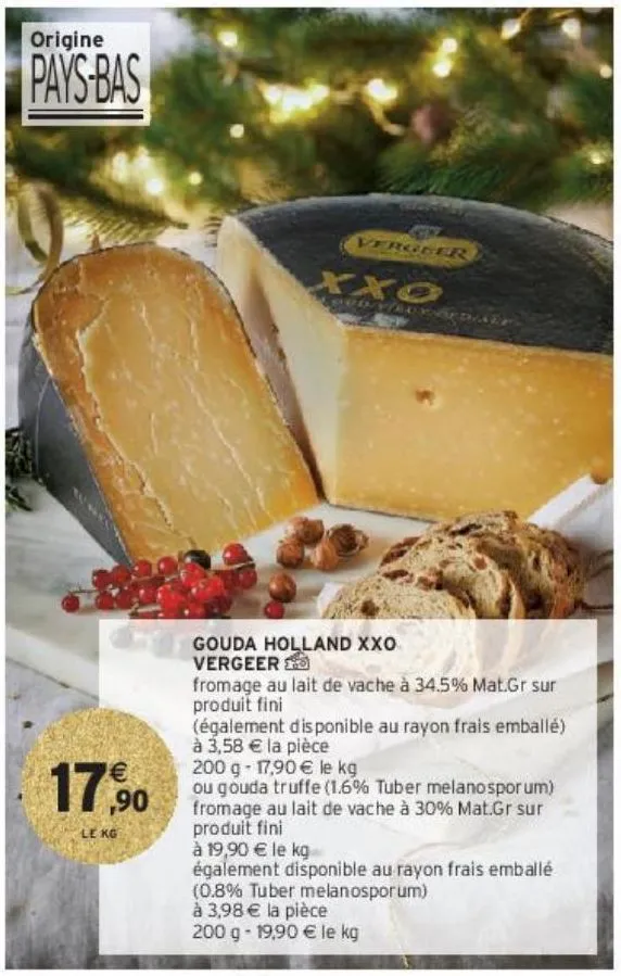 gouda holland xxo vergeer