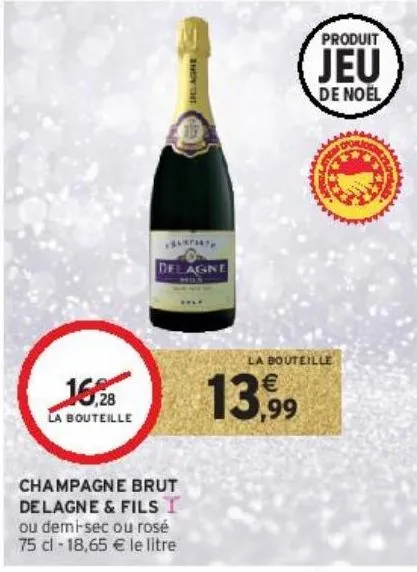 champagne brut delagne & fil