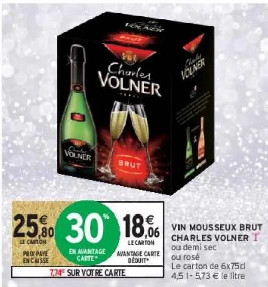 vin mousseux brut charles volner