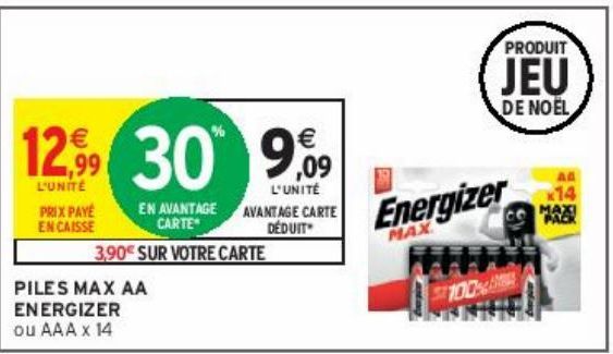 PILES MAX AA ENERGIZER