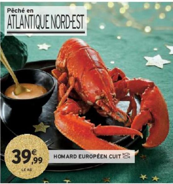 HOMARD EUROPÉEN CUIT