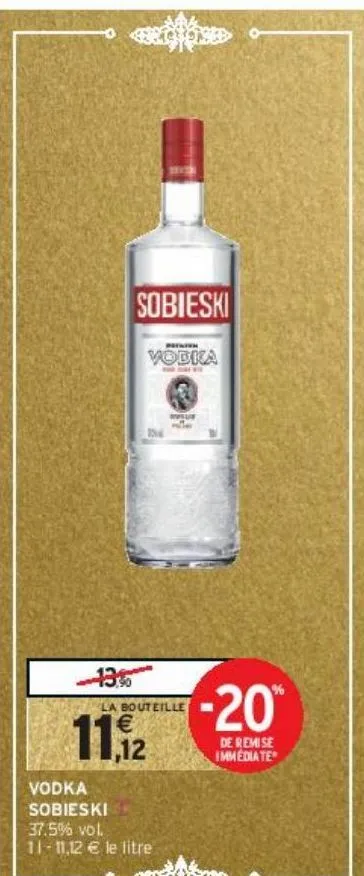 vodka sobieski