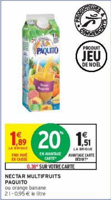 NECTAR MULTIFRUITS PAQUITO