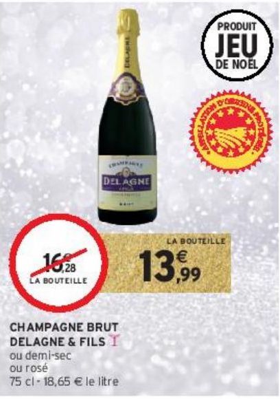 CHAMPAGNE BRUT DELAGNE & FILS