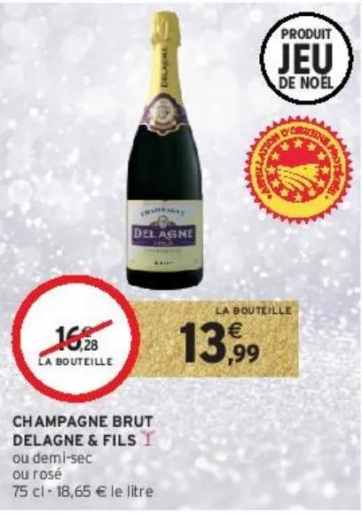 champagne brut delagne & fils