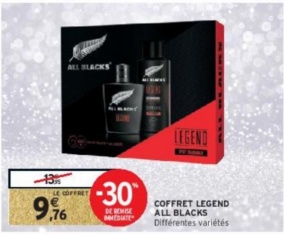 COFFRET LEGEND ALL BLACKS