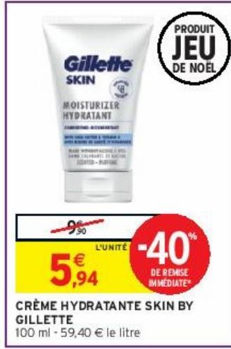 CRÈME HYDRATANTE SKIN BY GILLETTE