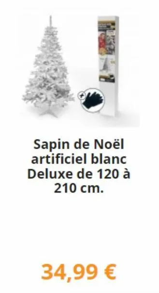 sapin de noël deluxe