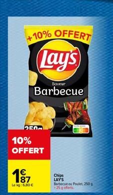 barbecue Lay's