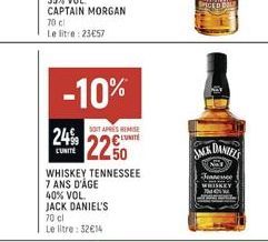 soldes Jack Daniel's