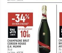 champagne brut Mumm