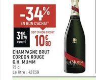 champagne brut Mumm