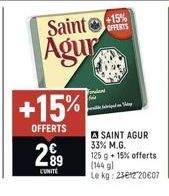 fondant Saint Agur