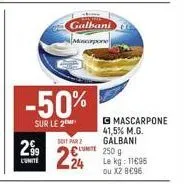 mascarpone galbani