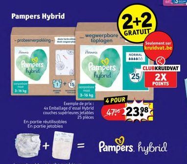 jetables Pampers