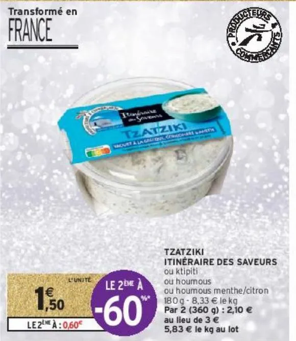 tzatziki itinéraire des saveurs 