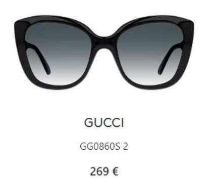 GUCCI  GG0860S 2  269 €  
