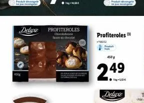 profiteroles deluxe