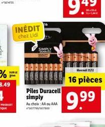 piles duracell Duracell