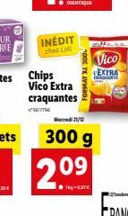 he  INÉDIT  chez Lidi  Vico Extra craquantes  5617796  FORMAT XL 300  Vico  LEXTRA JAMANTE 