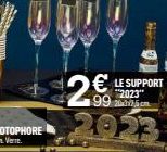 2€  99  € LE SUPPORT  **2023" 