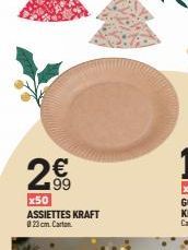 assiettes Kraft