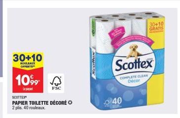 papier toilette Scottex