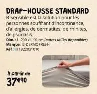 drap housse 