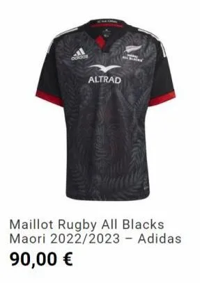 ockdos  altrad  maillot rugby all blacks maori 2022/2023 - adidas 90,00 € 