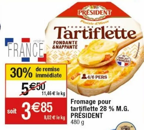 fromage président