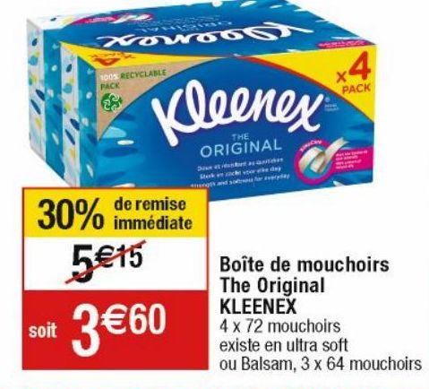 mouchoir Kleenex