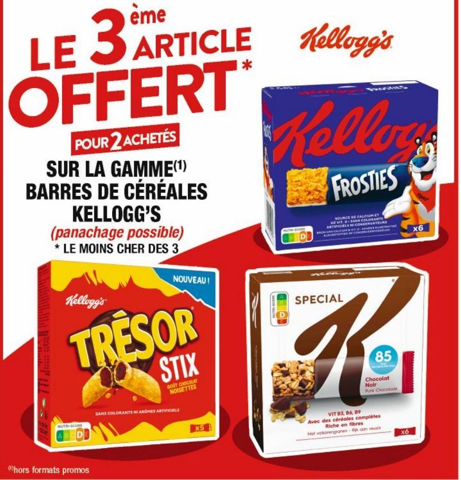 barres Kellogg's