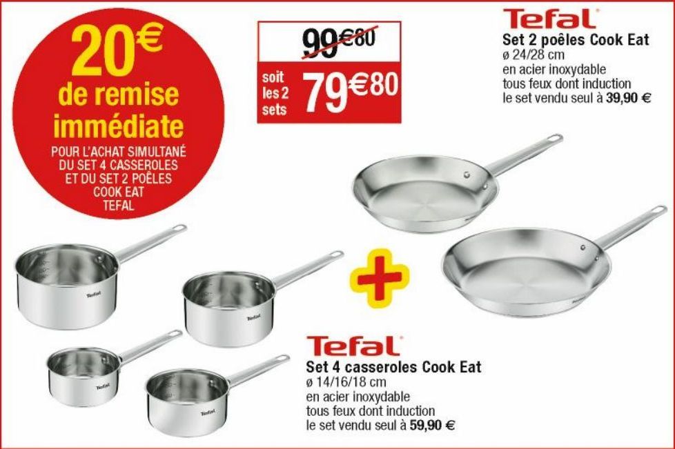 ustensiles de cuisine Tefal