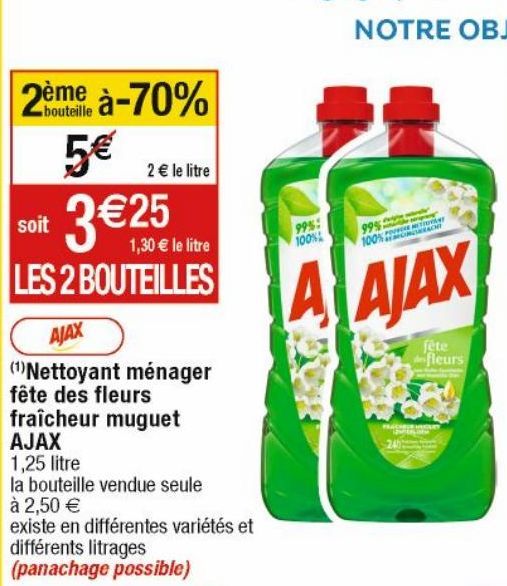 nettoyants Ajax