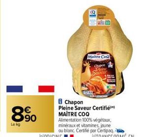 chapon Maître Coq