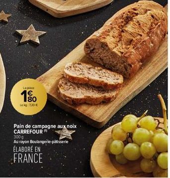 pain de campagne Carrefour