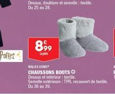 chaussons 