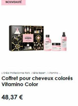 NOUVEAUTÉ  11  L'Oréal Professionnel Paris / Série Expert/Vitamino...  Coffret pour cheveux colorés Vitamino Color  48,37 € 