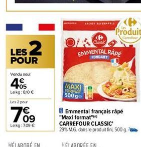 sachet Carrefour