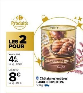 châtaignes carrefour